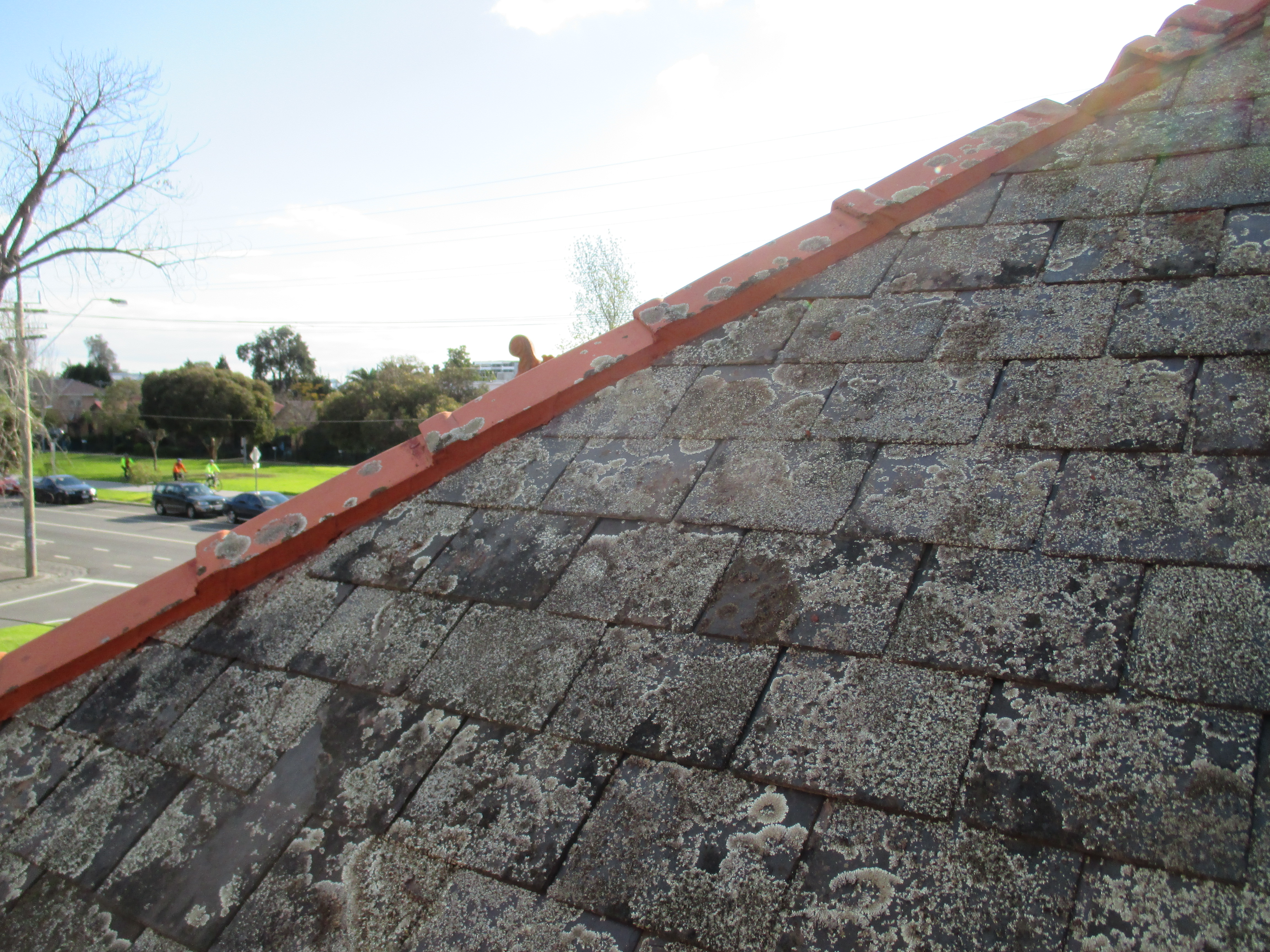 slate roofing ridge cap repairs Melbourne